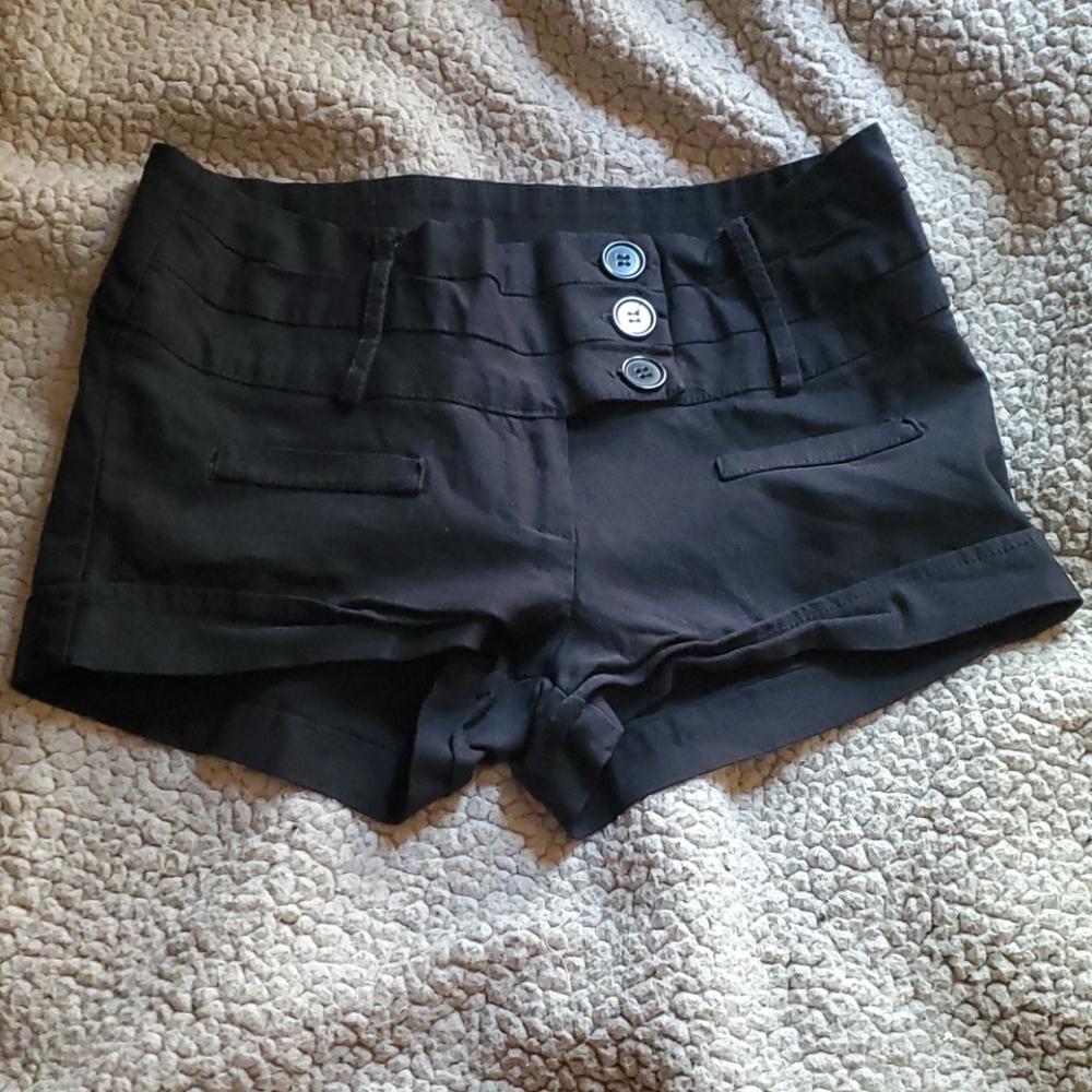Rainbow Stretchy Booty Shorts